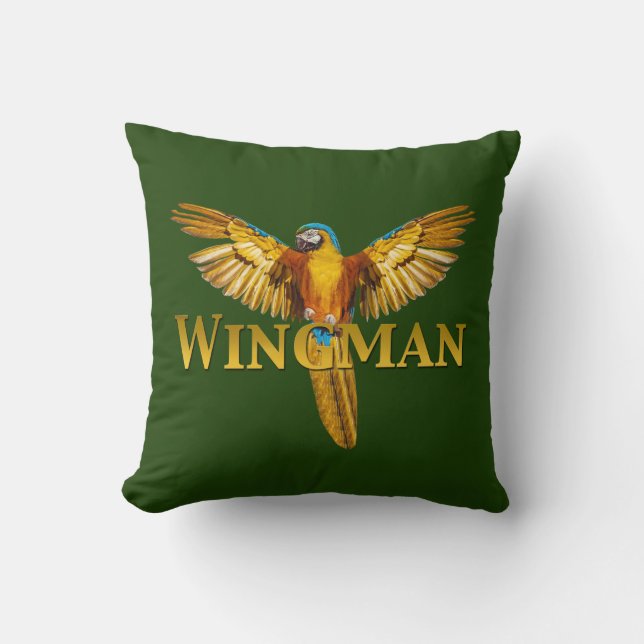 Almofada Parrot Wingman (Frente)