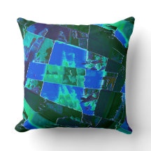 partes de pastagens verdes abstrato e céu azul, en