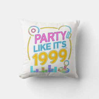 Almofada Party Like It’s 1999®™ – Neon Soundtrack