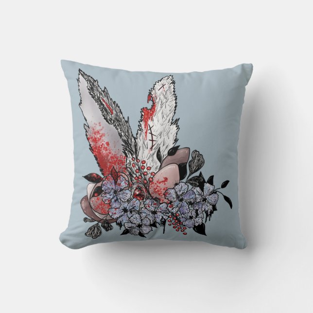 Almofada Páscoa Bunny Horror (Frente)