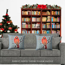 Pássaro Cardeal Em Neve