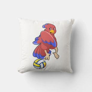 Almofada Pássaro nos Esportes de Voleibol