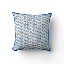 Pássaro Serene Azul em pedúnculos de bambu delicad