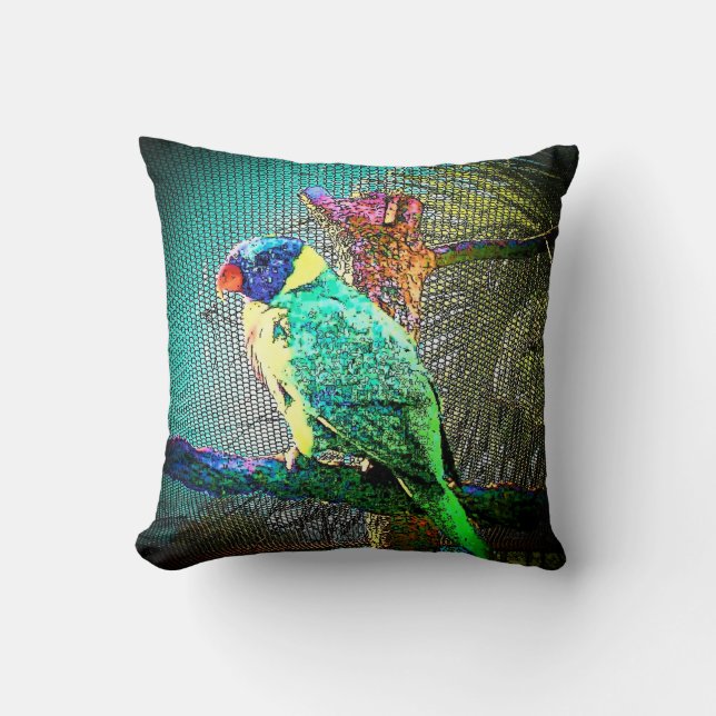 Almofada Pássaro Tropical 1Design (Frente)