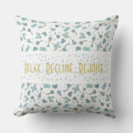 Almofada Passover do travesseiro 20 x 20 Hora do Sêder Whim