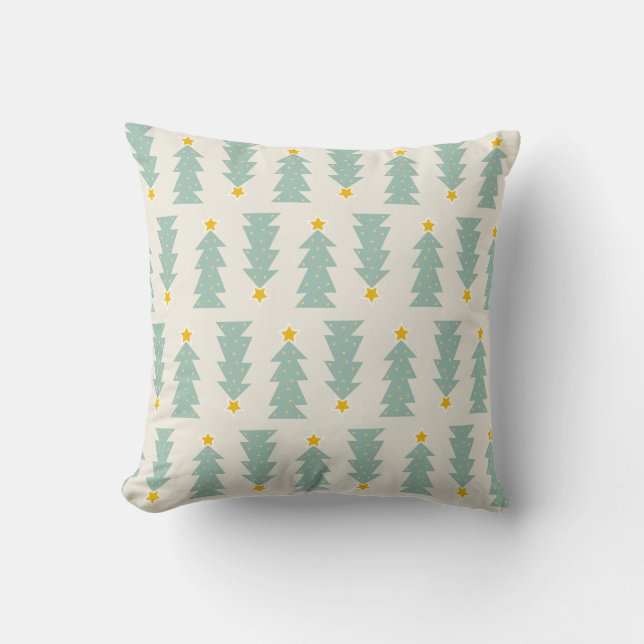 Almofada Pastel Christmas Trees (Frente)