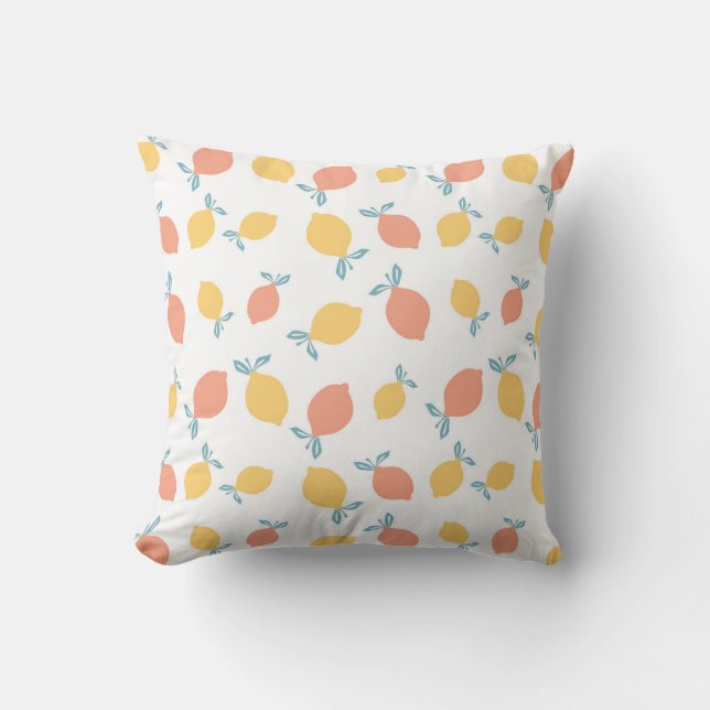 Almofada Pastel Citrus Delight (Frente)