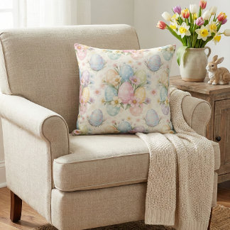 Almofada Pastel Easter Egg & Spring Blossom