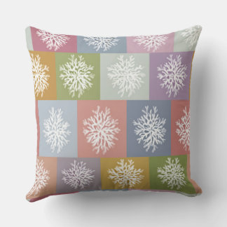 Almofada Pastel Floral Watercolor Throw Pillow – 2 Elegant