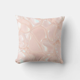 Almofada Pastel Gloss Liquid Slime Throw Pillow