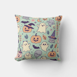 Almofada Pastel Halloween Spooky Pattern