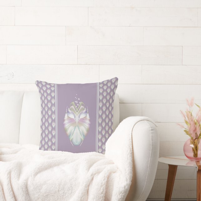 Almofada Pastel Purple Oracle Owl (Sofá)