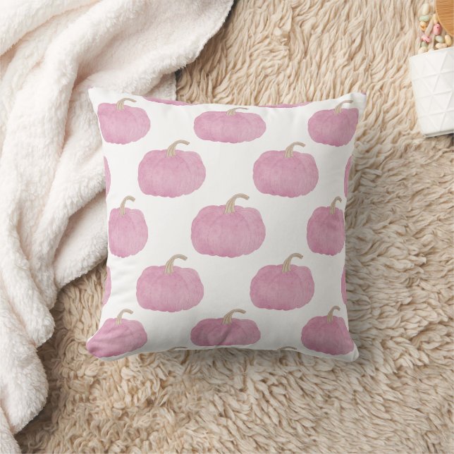 Almofada Pastel Rosa Pumpkin Fall para Meninas Ro (Cobertor)