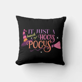 Almofada Pastel Witch Hocus Pocus Halloween Broomstick