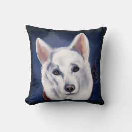 ALMOFADA PASTOR ALEMÃO BRANCO