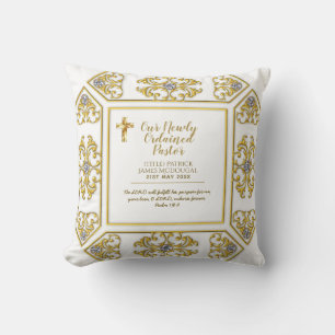 Almofada Pastor Deacon Nun, recém-ordenado