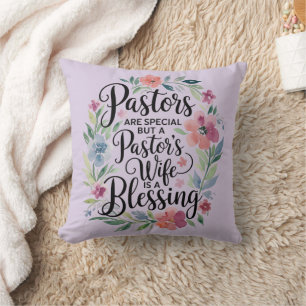 Almofada ✝️ Pastors Wife Appreciation Gift Benção Personali