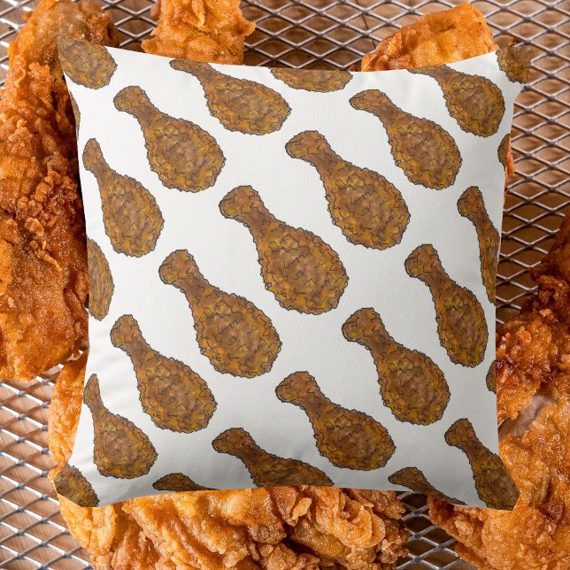 Almofada Pata-Pau-De-Pata-De-Galinha Frescada (Fried Chicken Pillow)