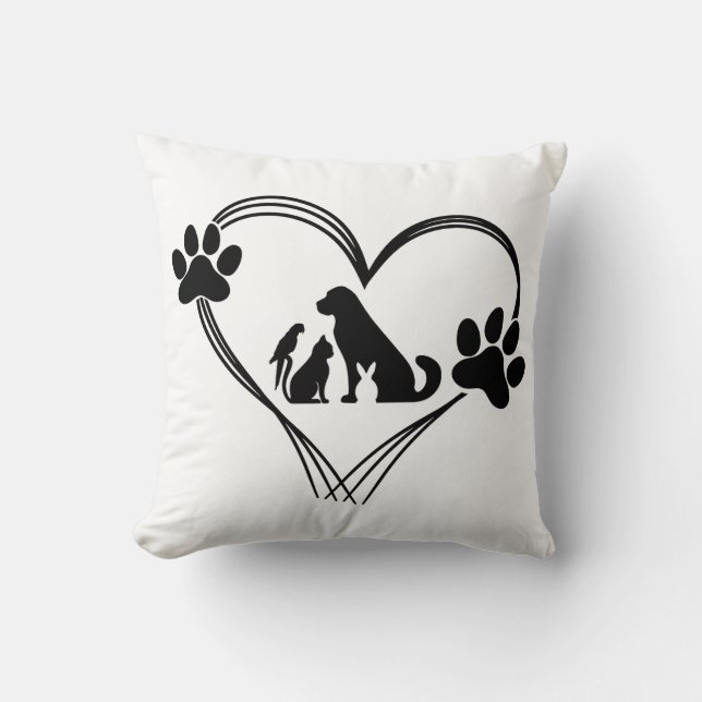 Almofada Patas de Love Pets  (Frente)