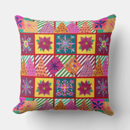 Almofada Patchwork de Natal