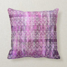 Almofada Patina roxo: Filigrana