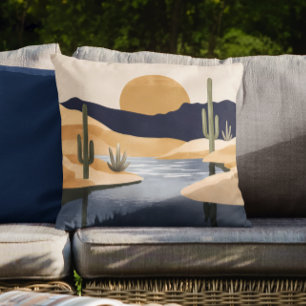 Almofada Pátio da Praia Noroeste do Deserto Sudoeste Piscin