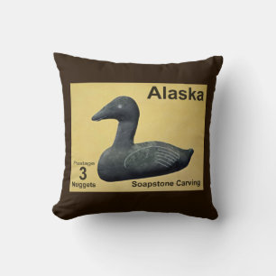 Almofada Pato de êider da esteatite