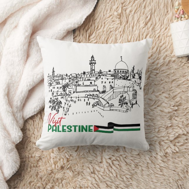 Almofada Patrimônio e Esperança Palestinianos (Cobertor)