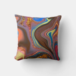 Almofada pattern abstract brown