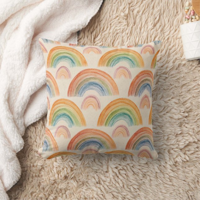 Almofada Pattern Rainbow (Cobertor)
