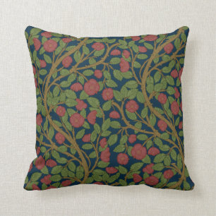 Almofada Patterno Floral da Floresta Noturna Design