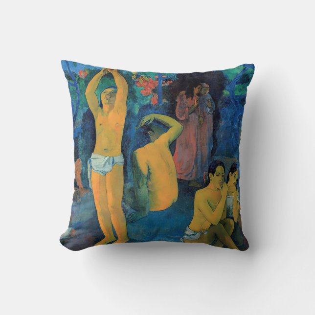Almofada Paul Gauguin - De Onde Vimos? (Frente)