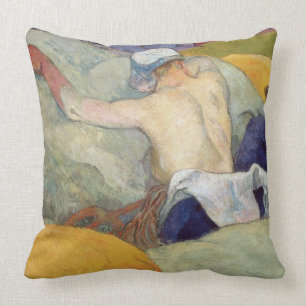 Almofada Paul Gauguin no calor, ou os porcos, 1888