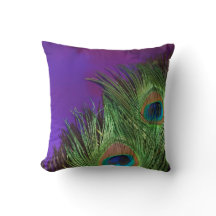 Pavão roxo da folha