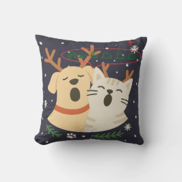 Almofada Paw-la La La La! Funny Christmas Pet Lovers Sweats