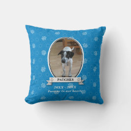 Almofada Paw Print Pet Memorial American MoJo Travesseiro