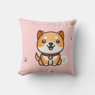 Almofada Paws and Enjoy Life Shiba Pillow