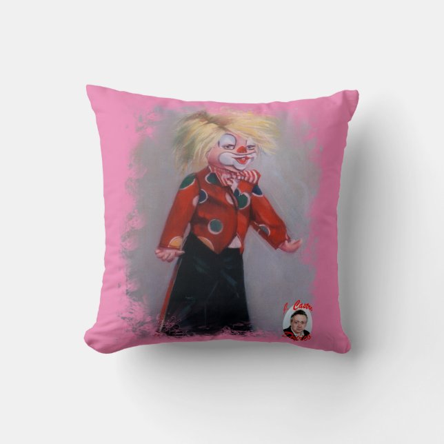 Almofada Payaso/Pallaso/Clown (Frente)