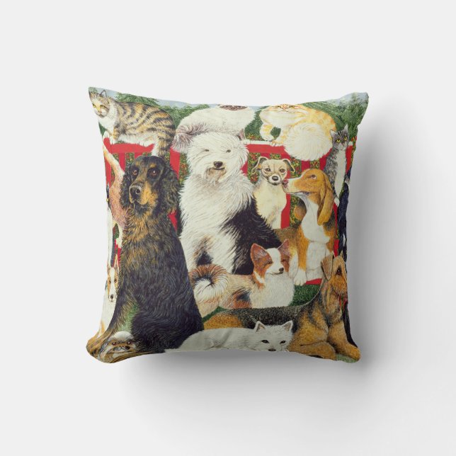 Almofada Paz do Natal (Frente)