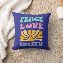 Almofada Paz e Amor Unidade