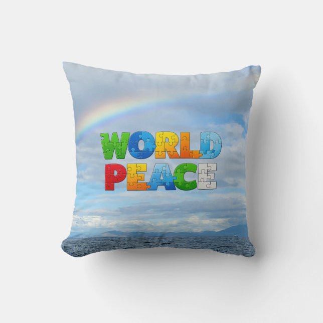 Almofada Paz Mundial (Frente)