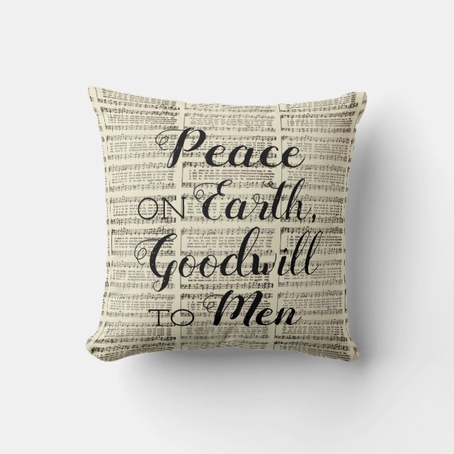 Almofada Paz na Terra (Frente)