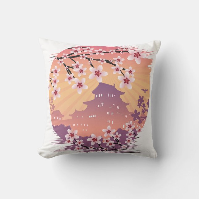 Almofada Peach Blossom (Frente)