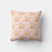 Peach Fuzz Abstrato Floral