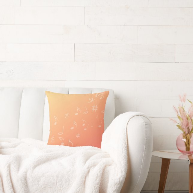Almofada Peach Music (Sofá)