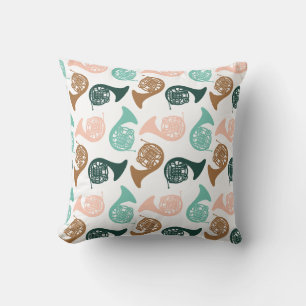 Almofada Peachy Green Horn   Presente do Jogador de Chifre