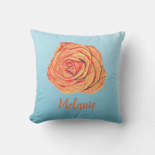 Almofada Peachy Tangerine Rosa