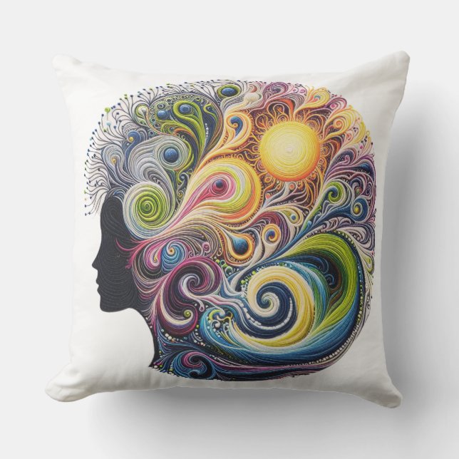 Almofada peça bordado (Frente)