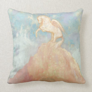 Almofada Pegasus branco, c.1908 (óleo em canvas)