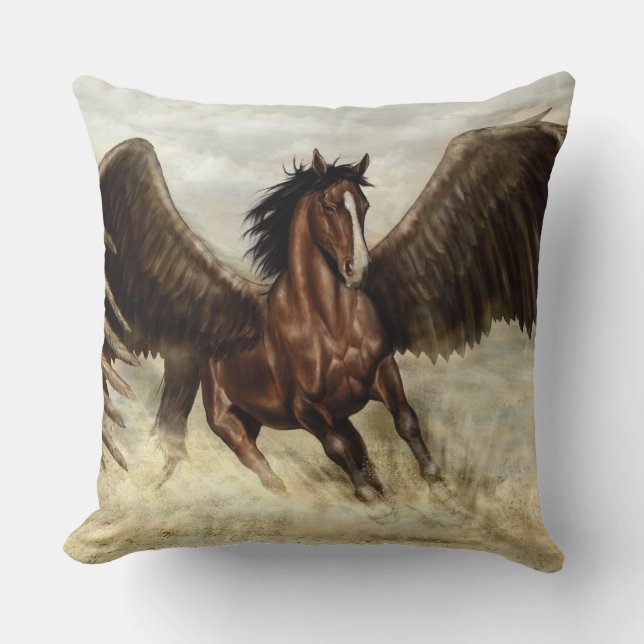 Almofada Pegasus na asa (Frente)
